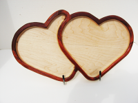 Double Heart Tray