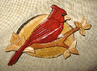 Cardinal Ornament